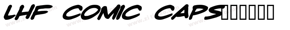 LHF Comic Caps字体转换